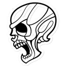 Angry Skull Sticker