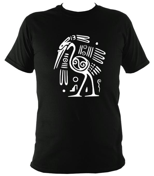 Egyptian or Tribal Style Bird T-shirt