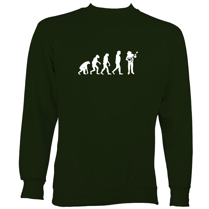 Evolution of Banjo Players Sweatshirt