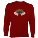 Rainbow Accordion Sweatshirt