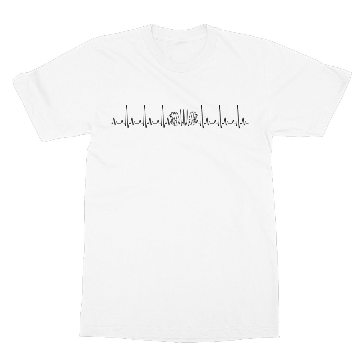 Heartbeat Concertina T-shirt