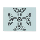 Celtic 4 sided knot Glass Chopping Board