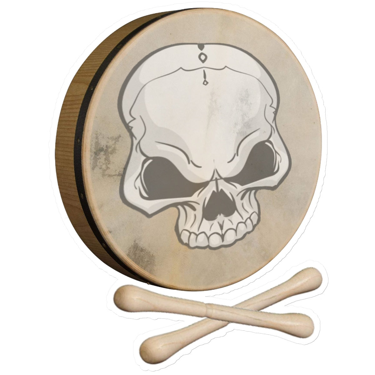 Bodhran and Crosstippers Sticker