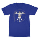 Da Vinci Vitruvian Man Concertina T-shirt