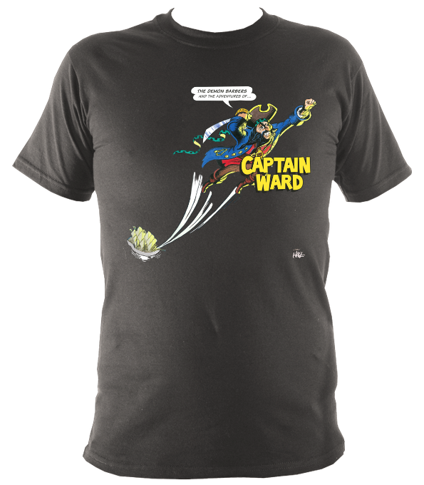 The Demon Barbers "Captain Ward" T-shirt