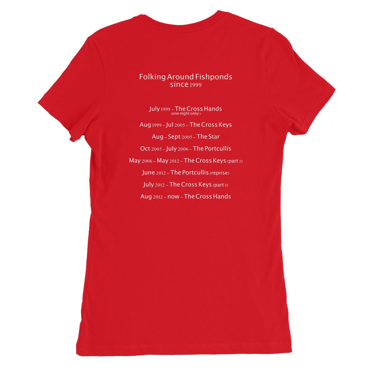 Folk around Fishponds Women's T-Shirt