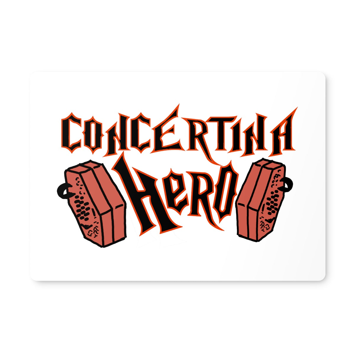 Concertina Hero Placemat