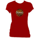 update alt-text with template Danú Buan Womens Fitted T-shirt - T-shirt - Antique Cherry Red - Mudchutney