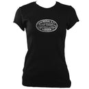 Lachenal Concertina Logo Ladies Fitted T-shirt - T-shirt - Black - Mudchutney