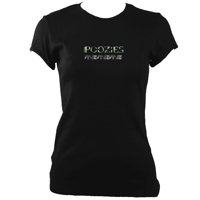 The Poozies Retro Ladies Fitted T-Shirt