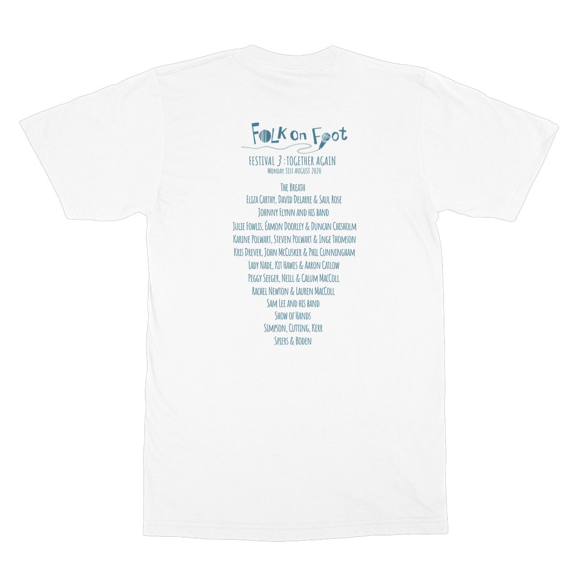 Folk on Foot 3 - Aug 2020 T-Shirt