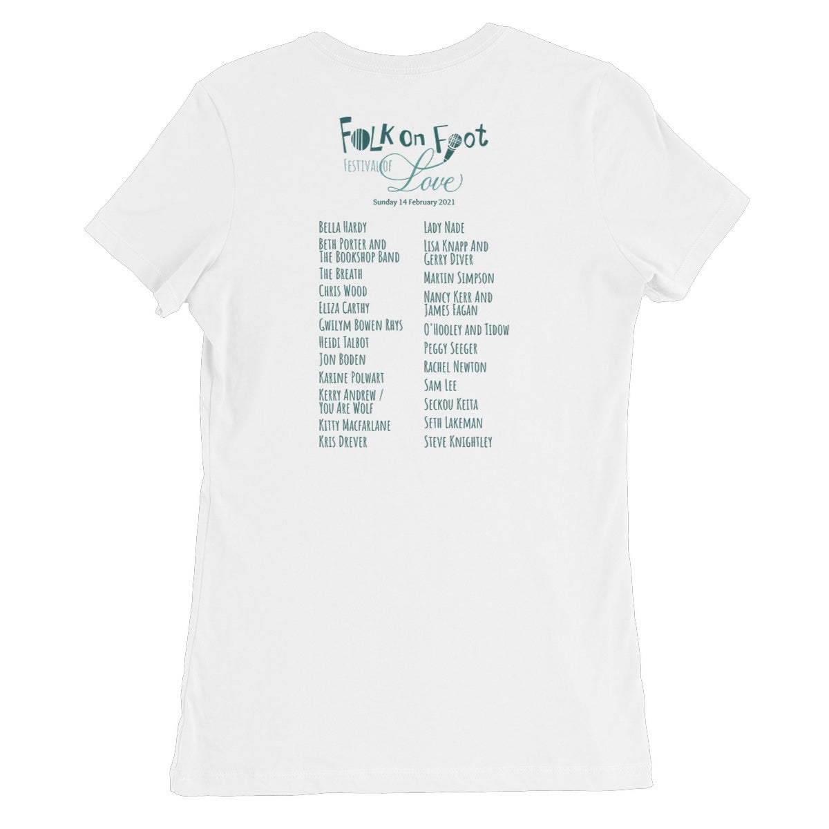 Folk on Foot 4 - Feb 21 Women's T-Shirt