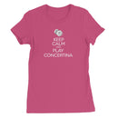 Keep Calm & Play Anglo Concertina Women's T-shirt