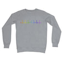 Rainbow Heartbeat Guitar Sweatshirt