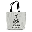 Keep Calm & Morris Dance Canvas Tote Bag