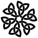 Celtic Flower Sticker