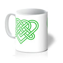 Celtic woven hearts Mug