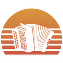 Sunset Melodeon Sticker