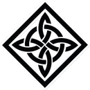 Celtic Diamond Sticker