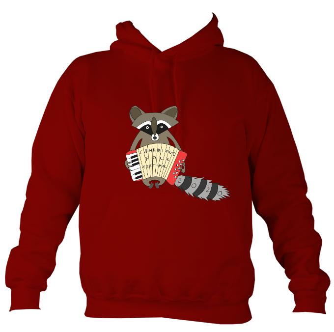 Cambridge Folk Festival - Design 2 - Hoodie-Hoodie-Red hot chilli-Mudchutney