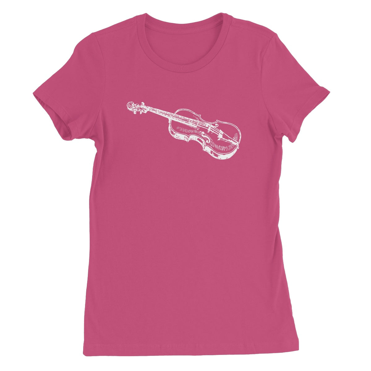 Fiddle Sketch Women's T-Shirt