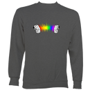 Rainbow Sound Wave Concertina Sweatshirt