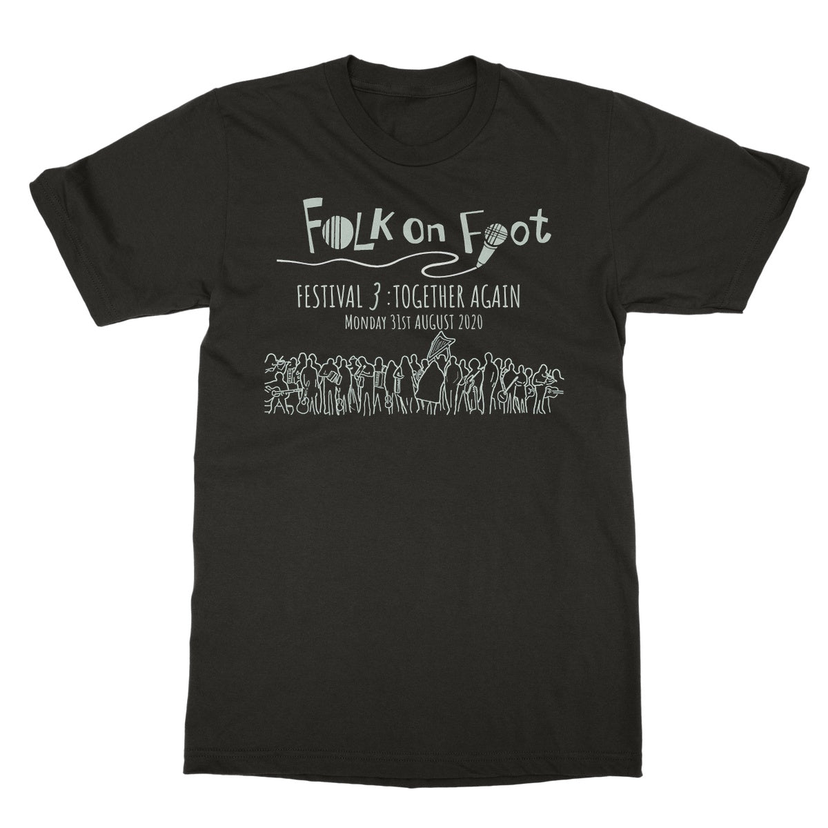 Folk on Foot 3 - Aug 2020 T-Shirt