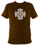 Celtic Round T-shirt - T-shirt - Dark Chocolate - Mudchutney