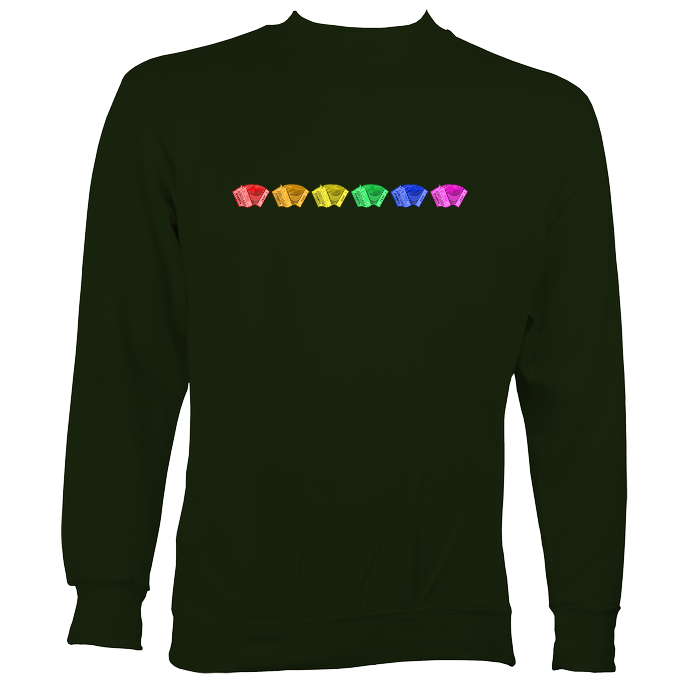 Rainbow of Melodeons Sweatshirt