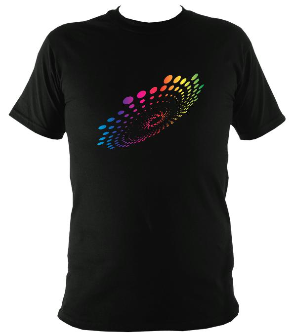 Coloured Spiral Dots T-shirt