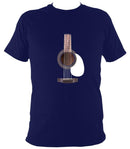 Guitar Strings and Neck T-shirt - T-shirt - Navy - Mudchutney