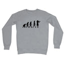 Evolution of Female Fiddle Players Sweatshirt