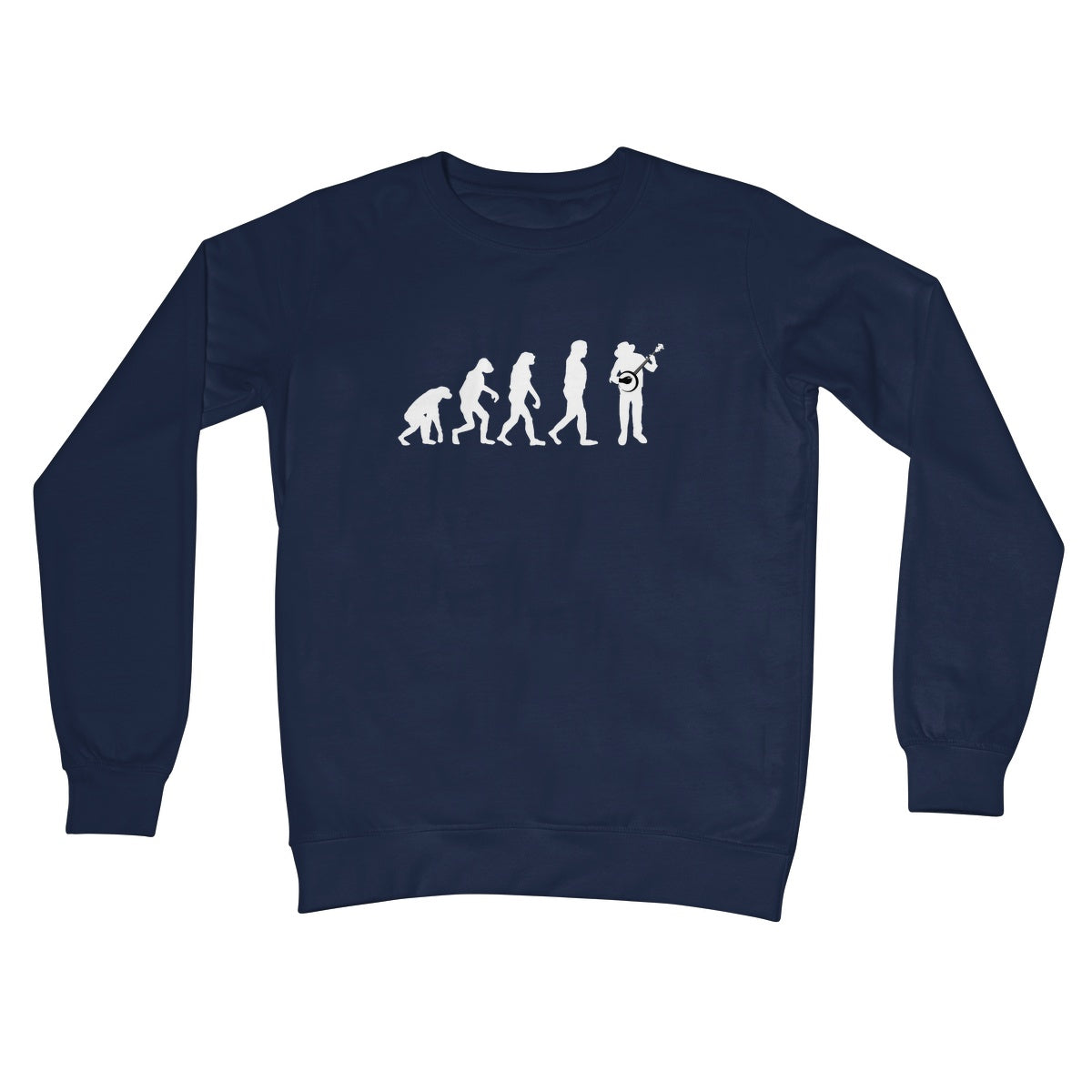 Evolution of Banjo Players Sweatshirt