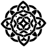 Celtic Flower Sticker