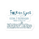 Folk on Foot 3 - Aug 2020 Sticker