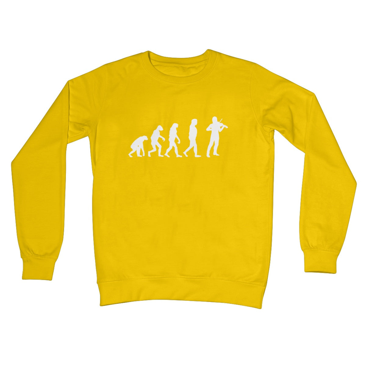 Evolution of Fiddle Players Sweatshirt