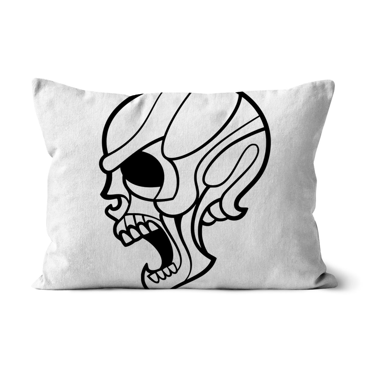 Angry Skull Cushion