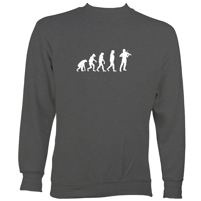 Evolution of Fiddle Players Sweatshirt