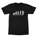 Evolution of Accordion Player T-Shirt