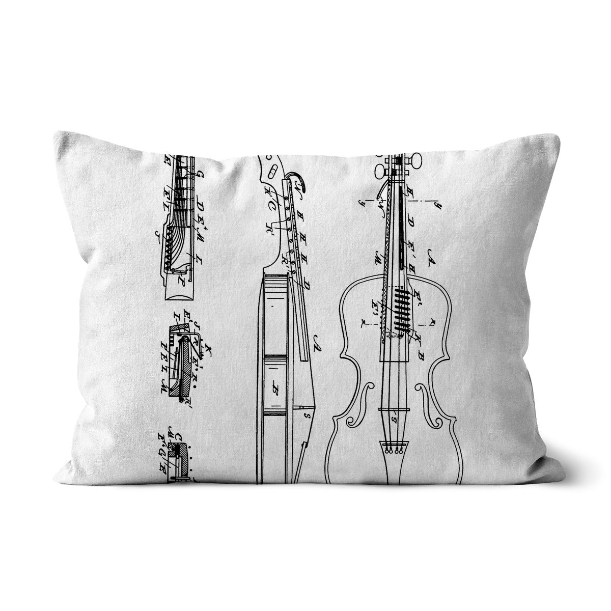 Fiddle Patent Cushion