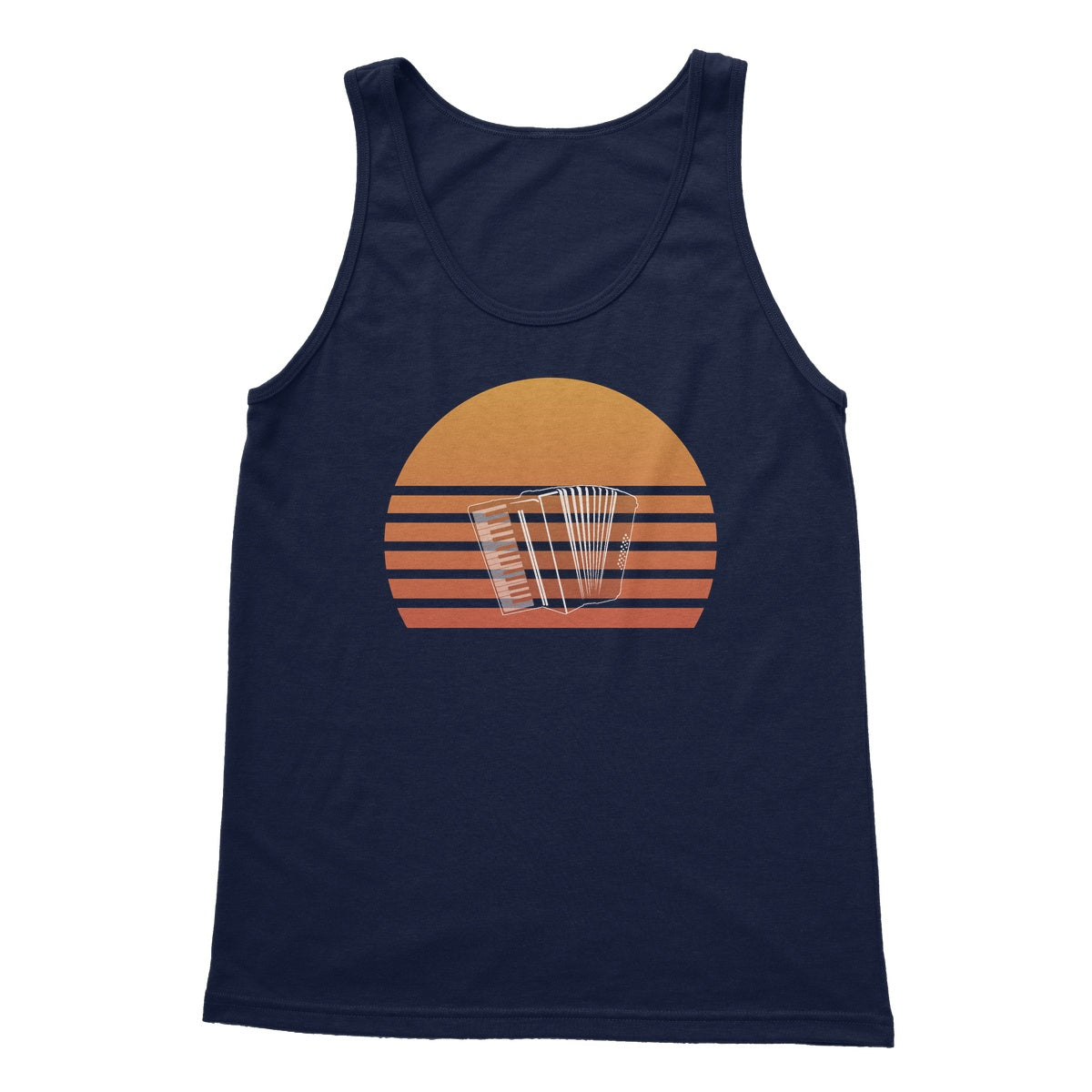 Sunset Accordion Tank Top