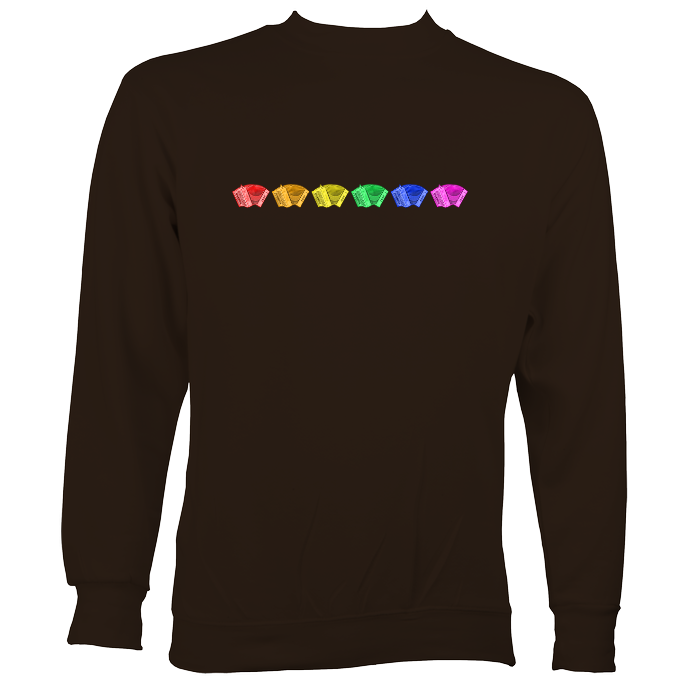 Rainbow of Melodeons Sweatshirt