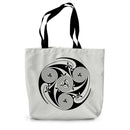 Celtic Swirls Canvas Tote Bag