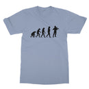 Evolution of Fiddle Players T-Shirt