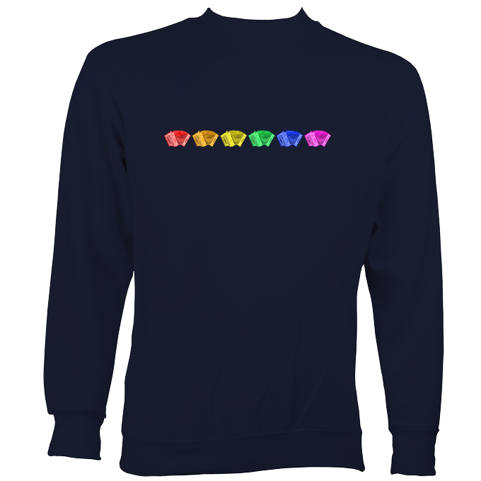 Rainbow of Melodeons Sweatshirt