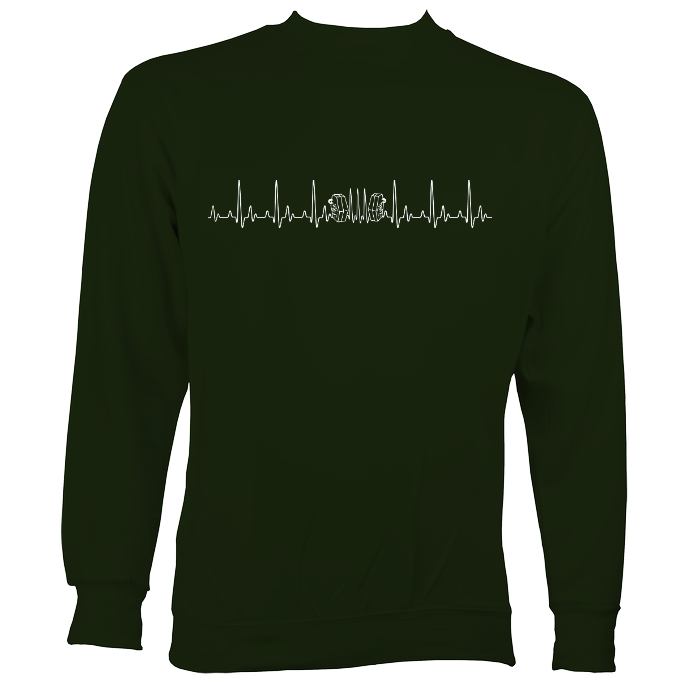 Heartbeat Concertina Sweatshirt