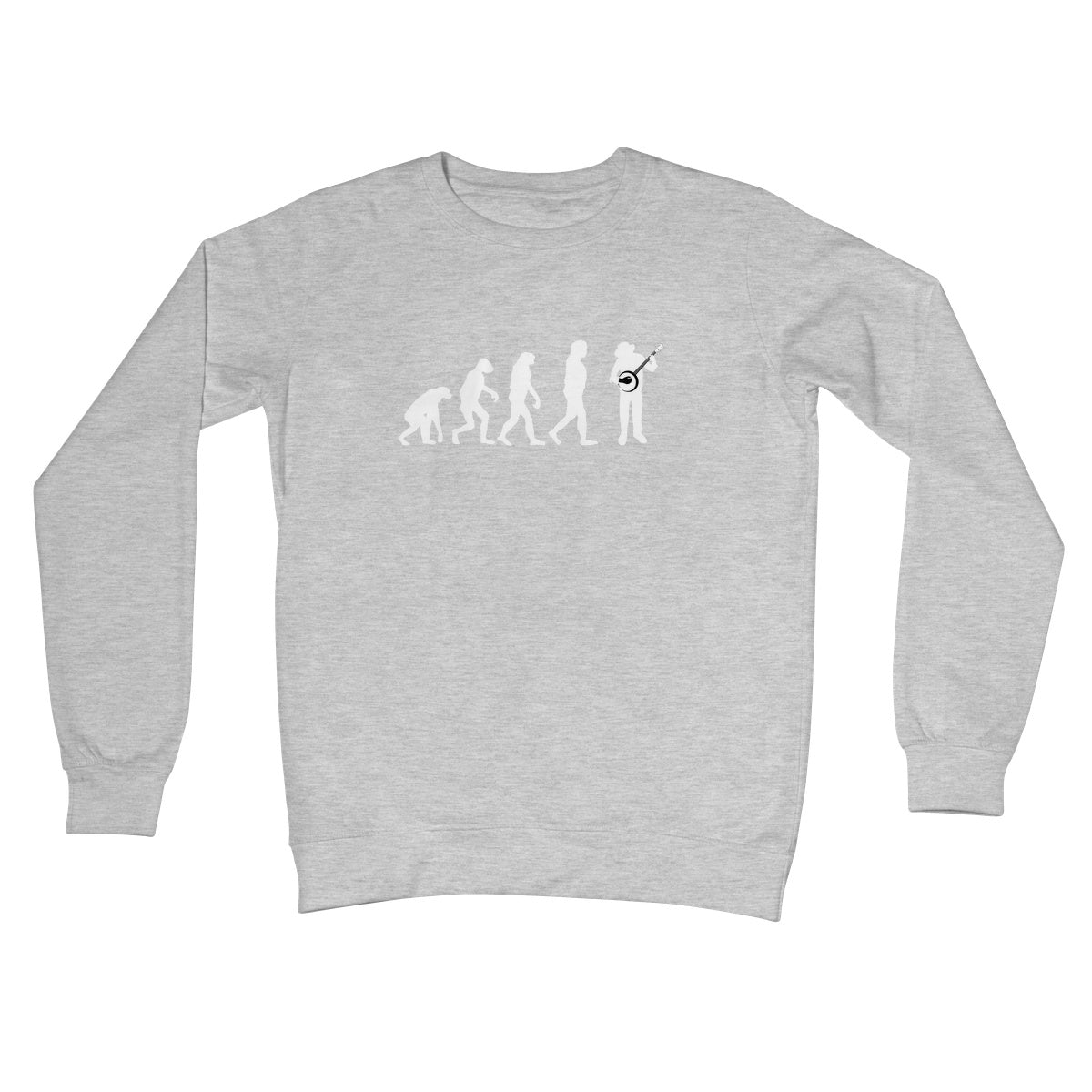 Evolution of Banjo Players Sweatshirt