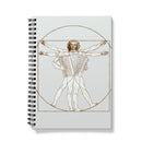 Da Vinci Vitruvian Man Accordion Notebook