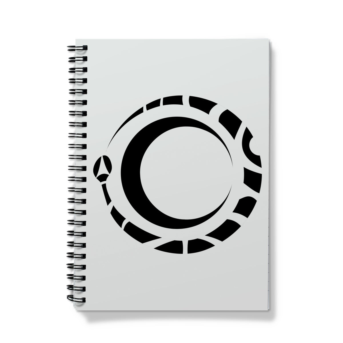 Curly Spiral Snake Notebook