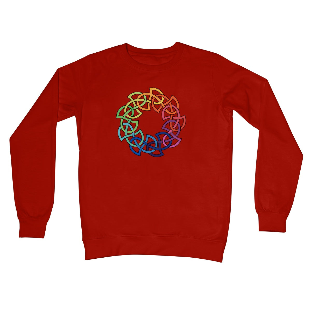 Rainbow Celtic Circle Sweatshirt